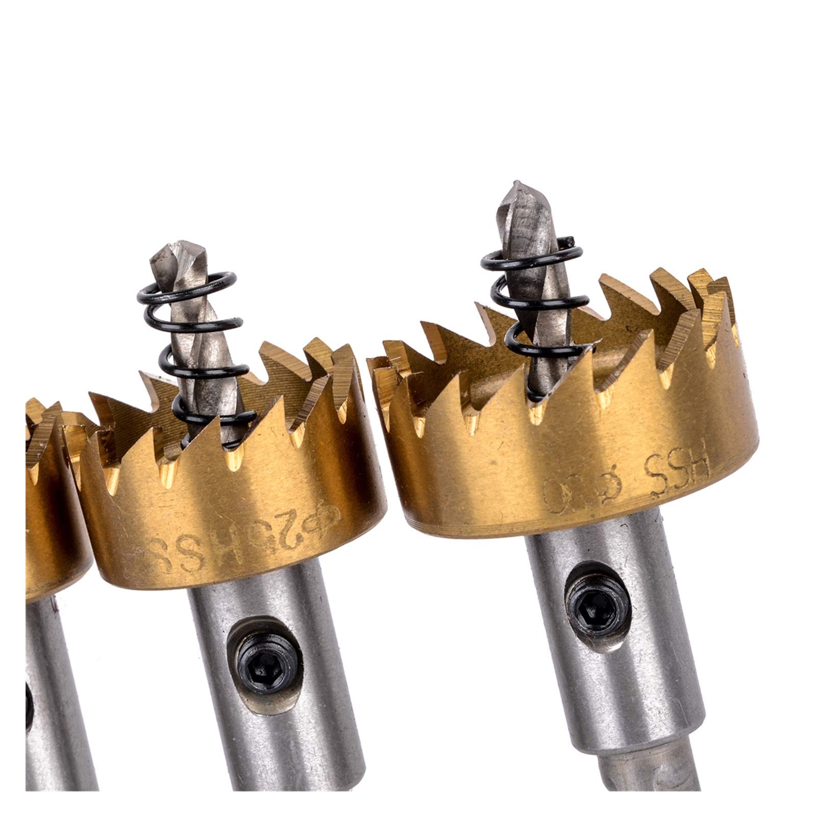 Zestawy wierteł 5 sztuk 16-30mm wiertło HSS Bit zestaw do otwierania otworów wiertła ze stopu metali ze stali nierdzewnej do otwieracza do otworów elektronarzędzia