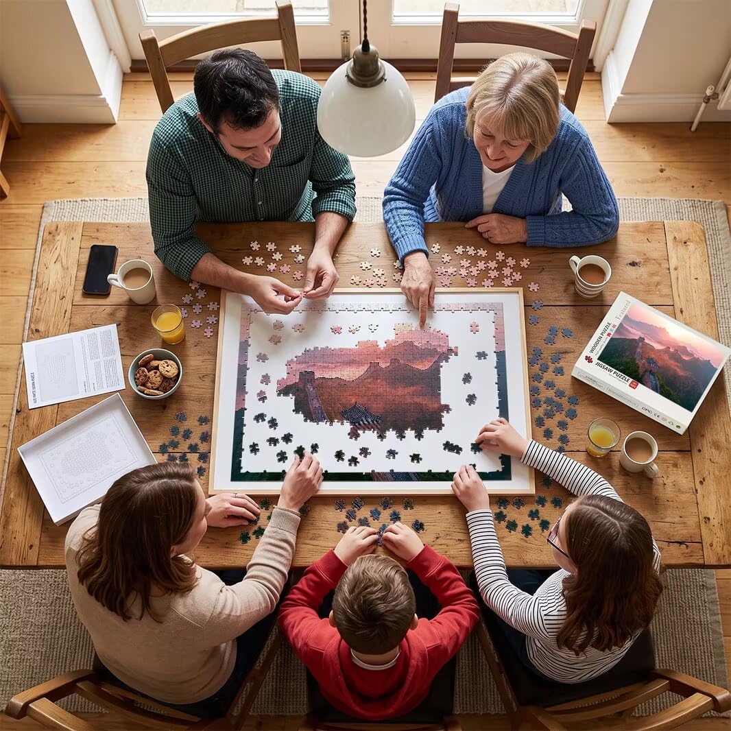 Puzzle Grande Muraglia, Puzzle 2000 Pezzi Arte per Adulti, Regalos -4795