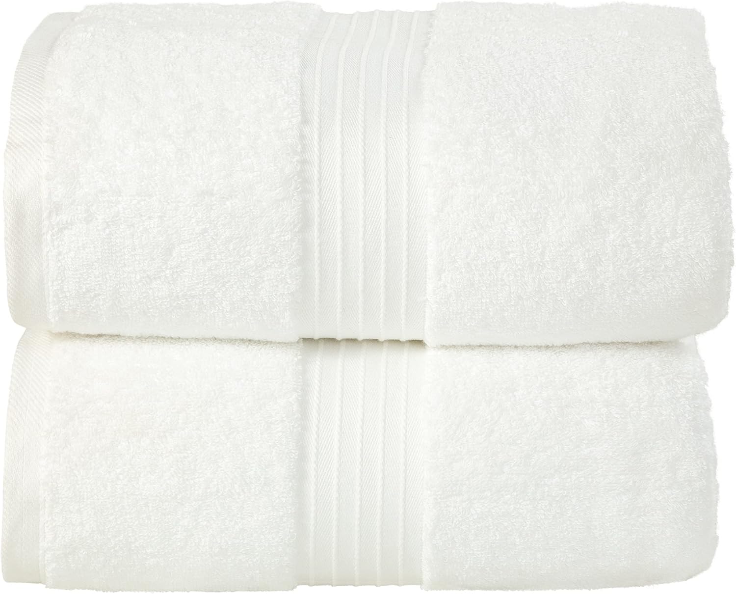 Bliss Casa Jumbo Bath Sheet (2 Pack, 90x180 cm) 600 GSM Large Bath