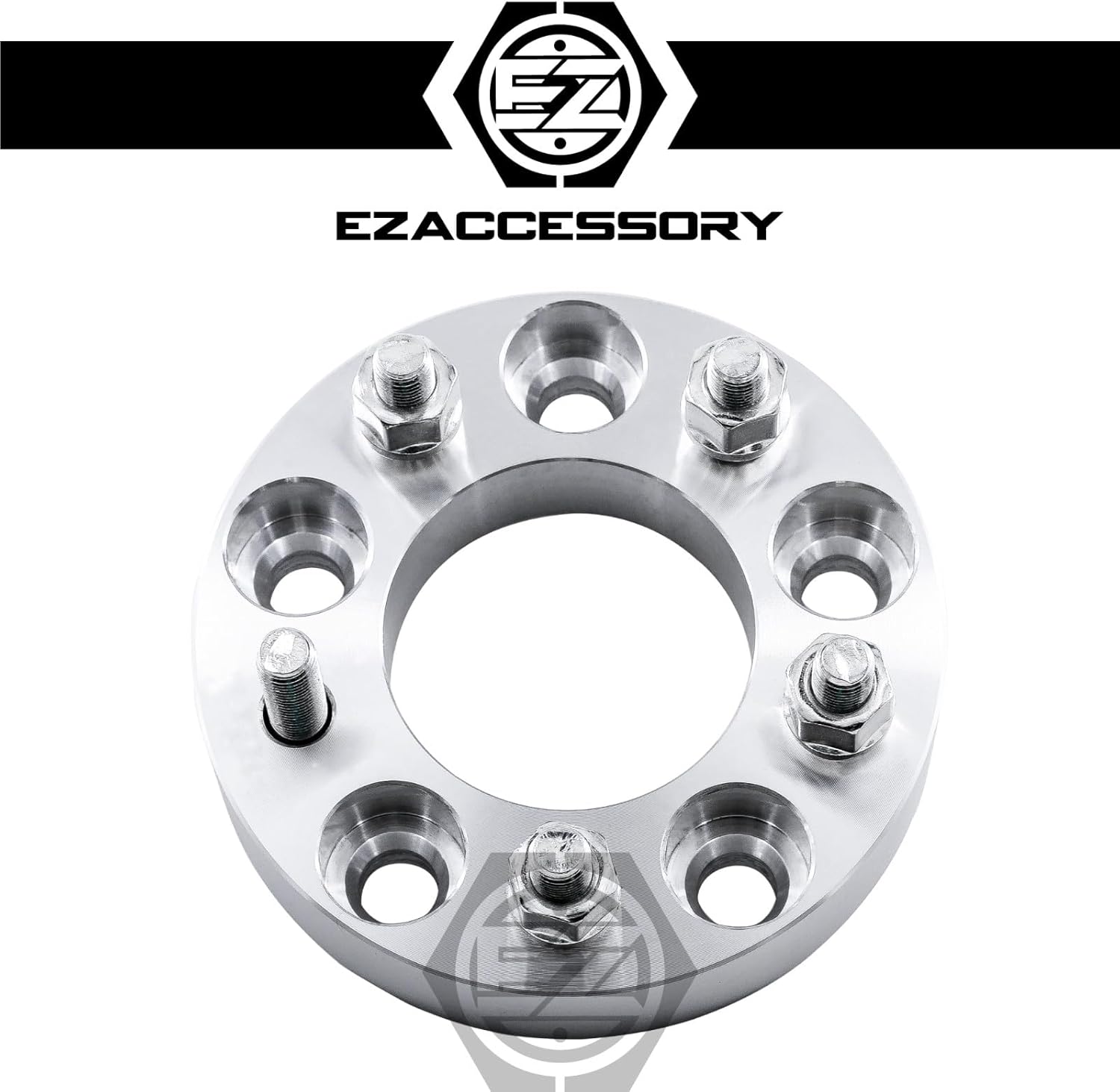 ezaccessory 4 Wheel Spacer Adapters 5 Lug 115 to 5 Lug 115 for Dodge Challenger Charger - 1.5" Thick - 14x1.5 Studs