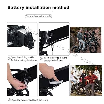 Amazon.co.jp: 電動自転車用 48 ボルト リチウム イオン