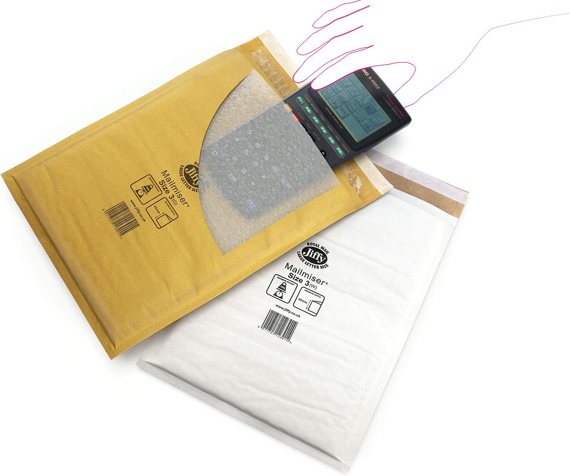 Mail Lite B/00 White 120x210mm 100env/BX