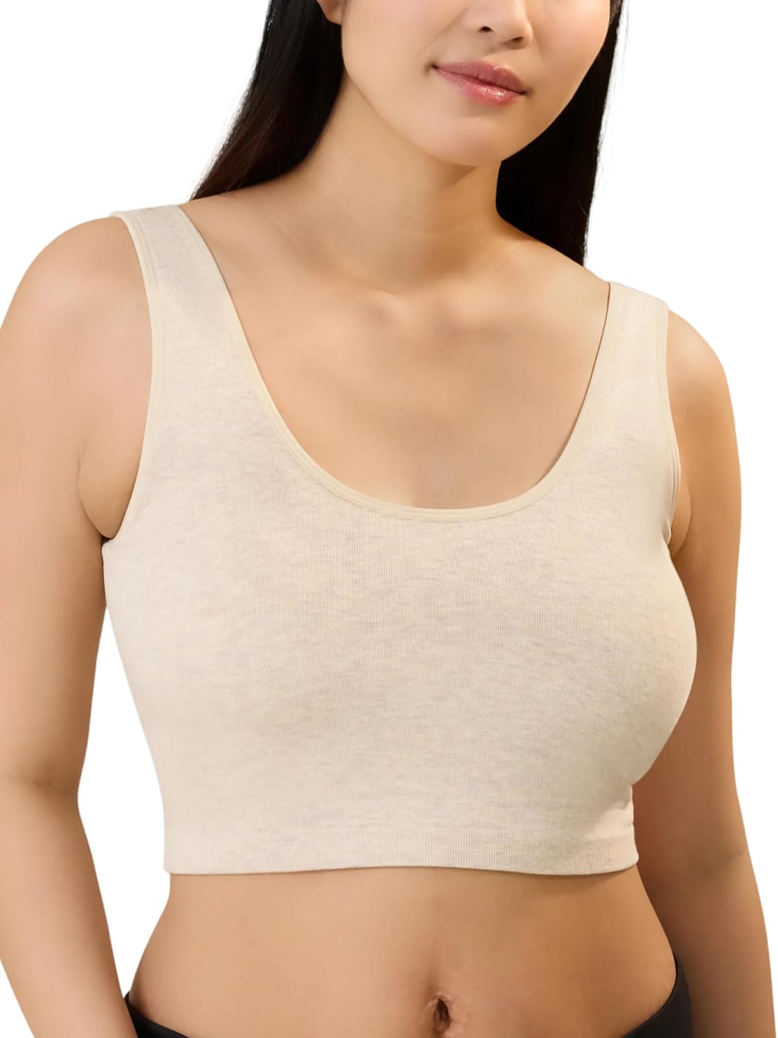 Kindred Bravely Sublime Longline Nursing Bras for Breastfeeding, Soft Nursing Longline Maternity Bra with Built in Shelf Bra