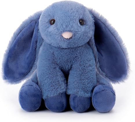 Amazon.com: Apricot Lamb Toys Plush Navy Blue Bunny Rabbit Stuffed ...