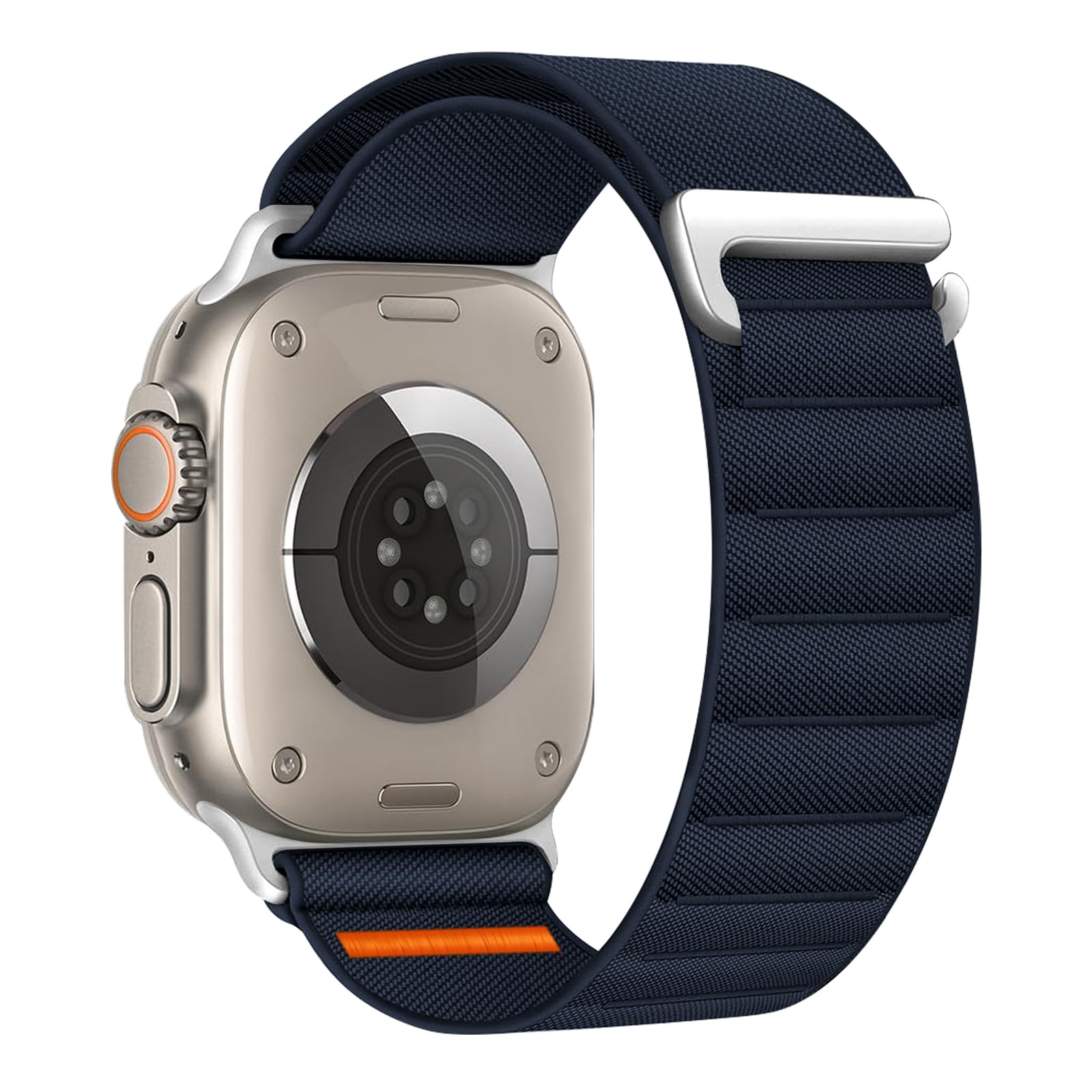 Zspoly Alpine Loop Nylon Armband Kompatibel mit Apple Watch Armband 45mm 44mm 46mm 49mm 42mm 40mm 41mm 38mm, Stoff Sport C-Haken Nylon Band für iWatch Ultra 3 2 SE Series 11 10 9 8 7 6 5 4 3 2 1