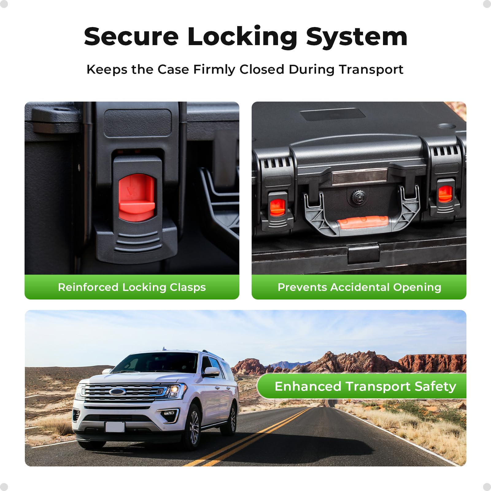 IP67 Wasserdichter Koffer für Starlink Mini, Heavy-Duty Hartschalenkoffer Stoßfest mit Maßgefertigter Einlage, Robuste Transportbox für Mini Dish & Zubehör