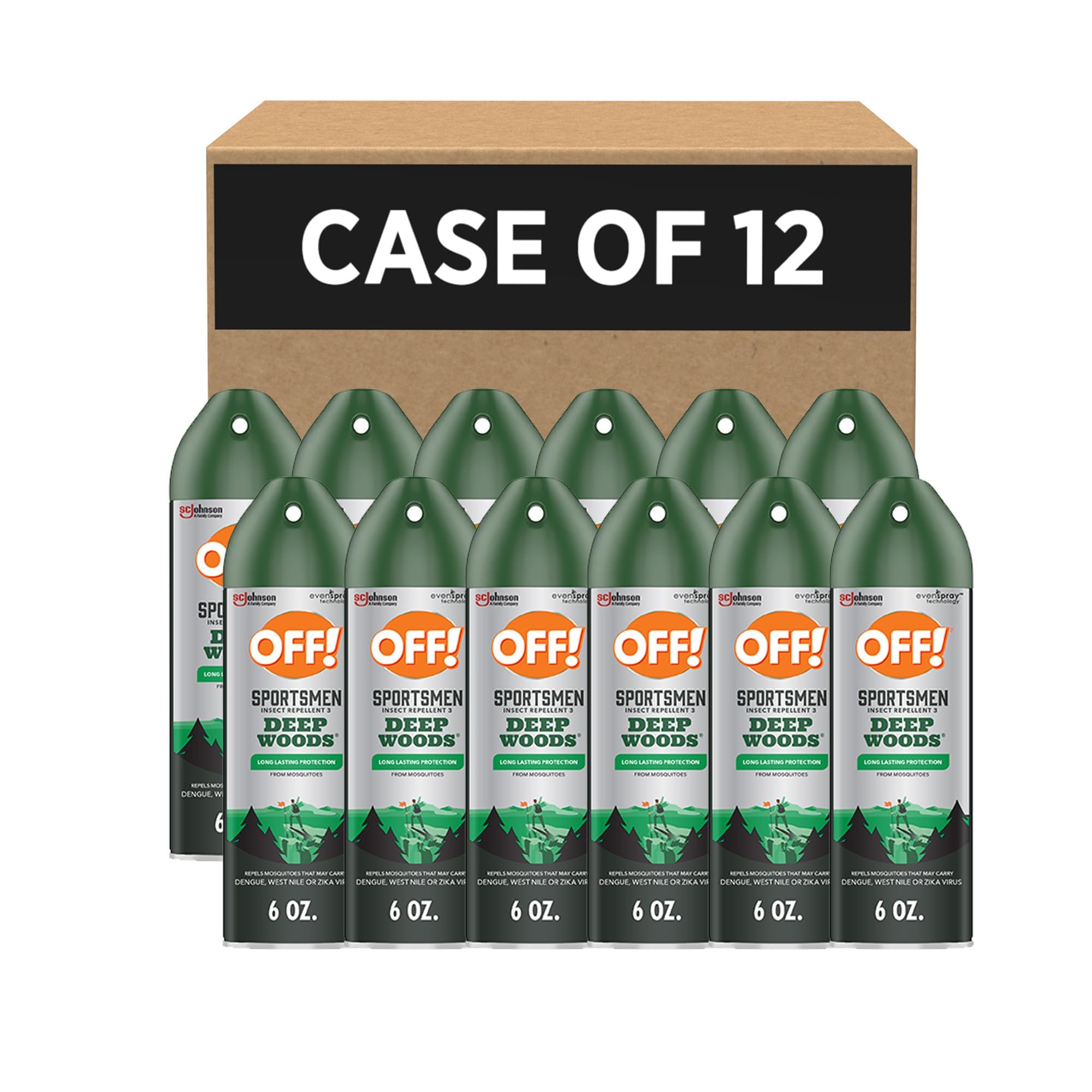 OFF! Deep Woods Sportsmen Insect Repellent II, 6 oz.