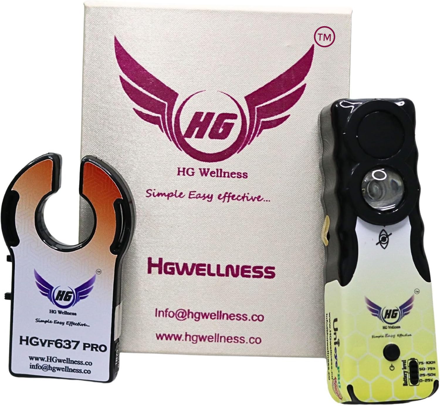 Vein Finder ComboPro for IV Access Kit by HG Wellness Includes IV Access 637pro Vein Finder and unieye pro Phlebotomy Device