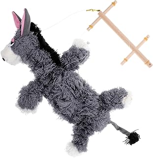 Totority Conjunto De Presépio De Marionete Animais Para Dormir Fantoche Boneco Figura Artesanato Para Niños Boneco De Corda Boneco De Corda Animal Fantoche Brinquedos De Presépio Para