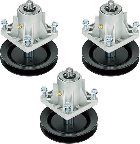 918-0625B Conjunto de husillo para Cub CadetMTD 46" Decks LT1045 LT1046 i1046 618-0660 618-0660A 618-0660B 918-0660 918-0660A (paquete de 3)