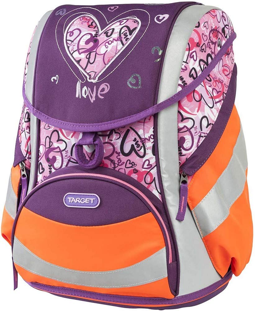 Target Unisex Child Reflex Hearts Backpack - Multi-Colour, 21 Litre