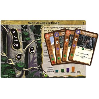 Spirit Island Waking Eyes in Trees [Mini Expansion] Brown Green Beige