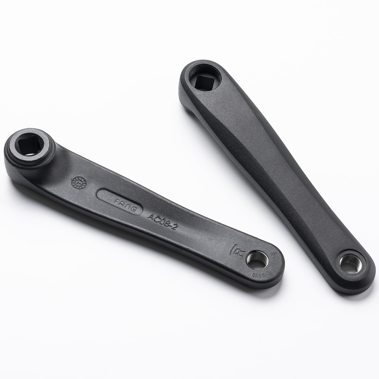 1 Paar Fahrrad Kurbelarm 170mm, Aluminiumlegierung kurbel Mittelmotor Kurbeln für Bafang BBS Mittelmotor