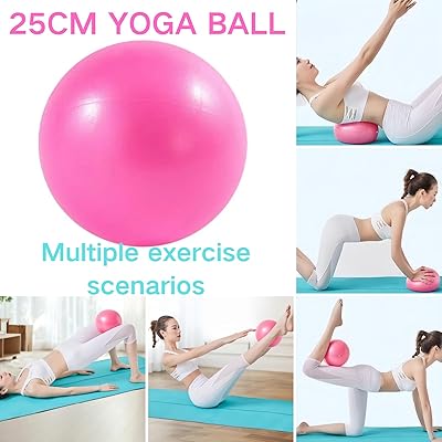 Kit Pilates Ring Pour Femme, équipement De Fitness à Domicile, Taille Unique, Rose