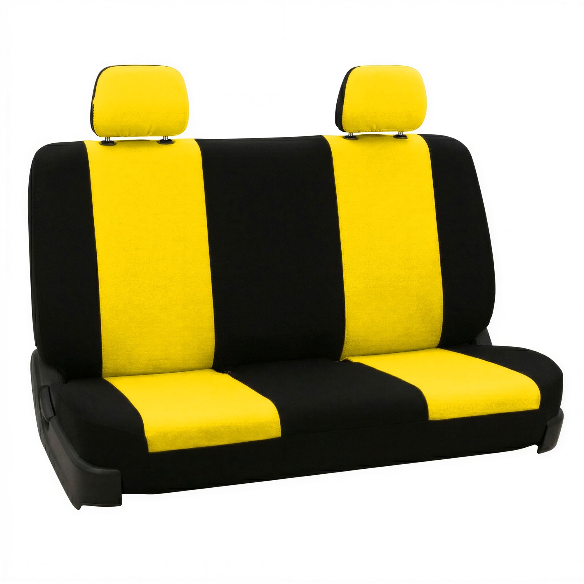 FH GROUP FB050102 Pair Set Flat Cloth Car Seat Covers – Fits Most Car, Truck, Suv, or Van