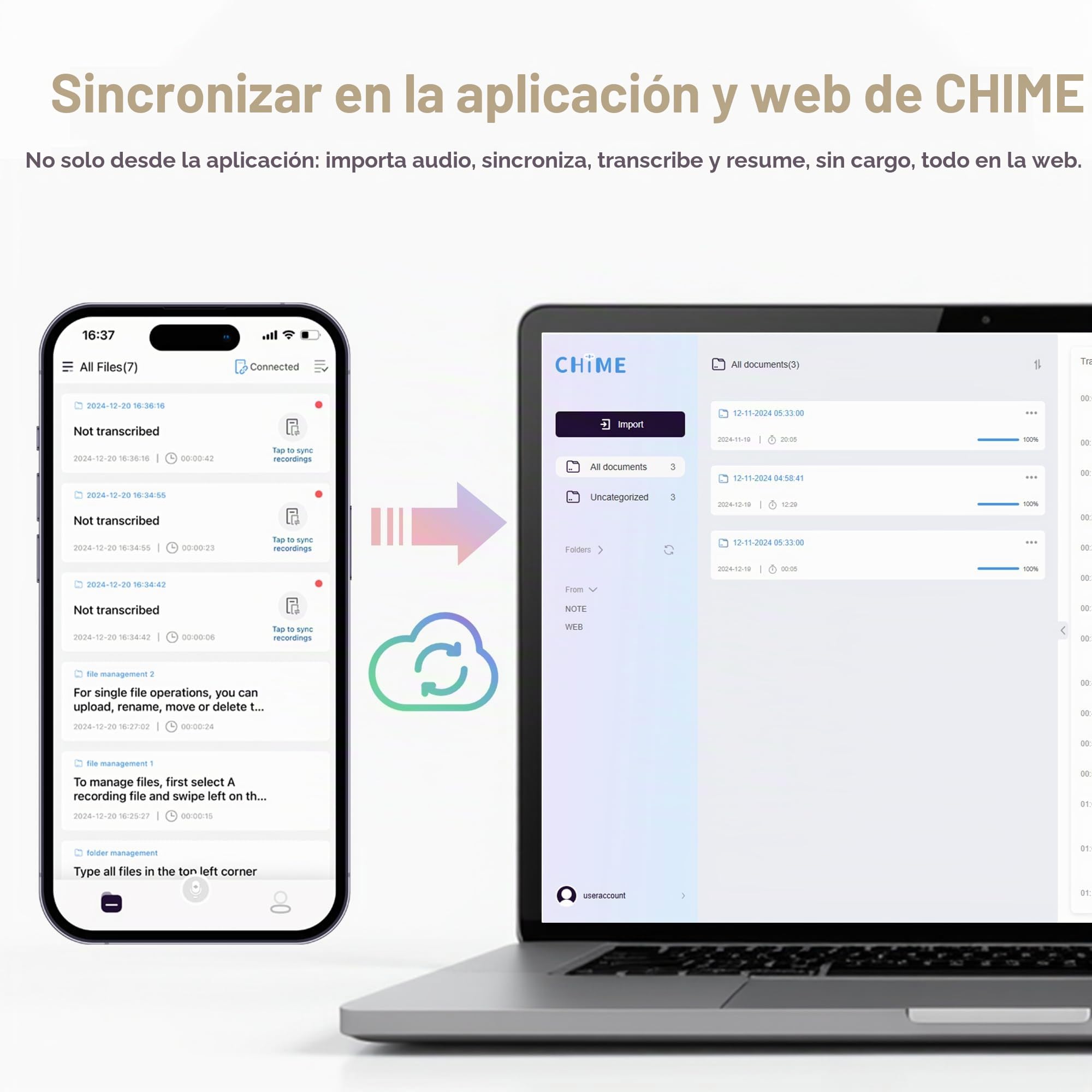 Grabadora de voz AI - Grabadora de voz sin cargo por transcripción y resumen de IA por ChatGPT, aplicación y control web, 117 idiomas, memoria de 64 GB, carga inalámbrica, grabadora de voz digital