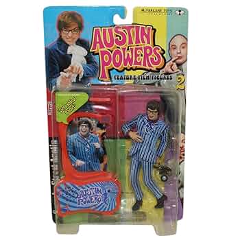 Austin Powers 11体 VINTAGE NEW IN PACKAGE FEMBOT AUSTIN POWERS ACTION FIGURE
