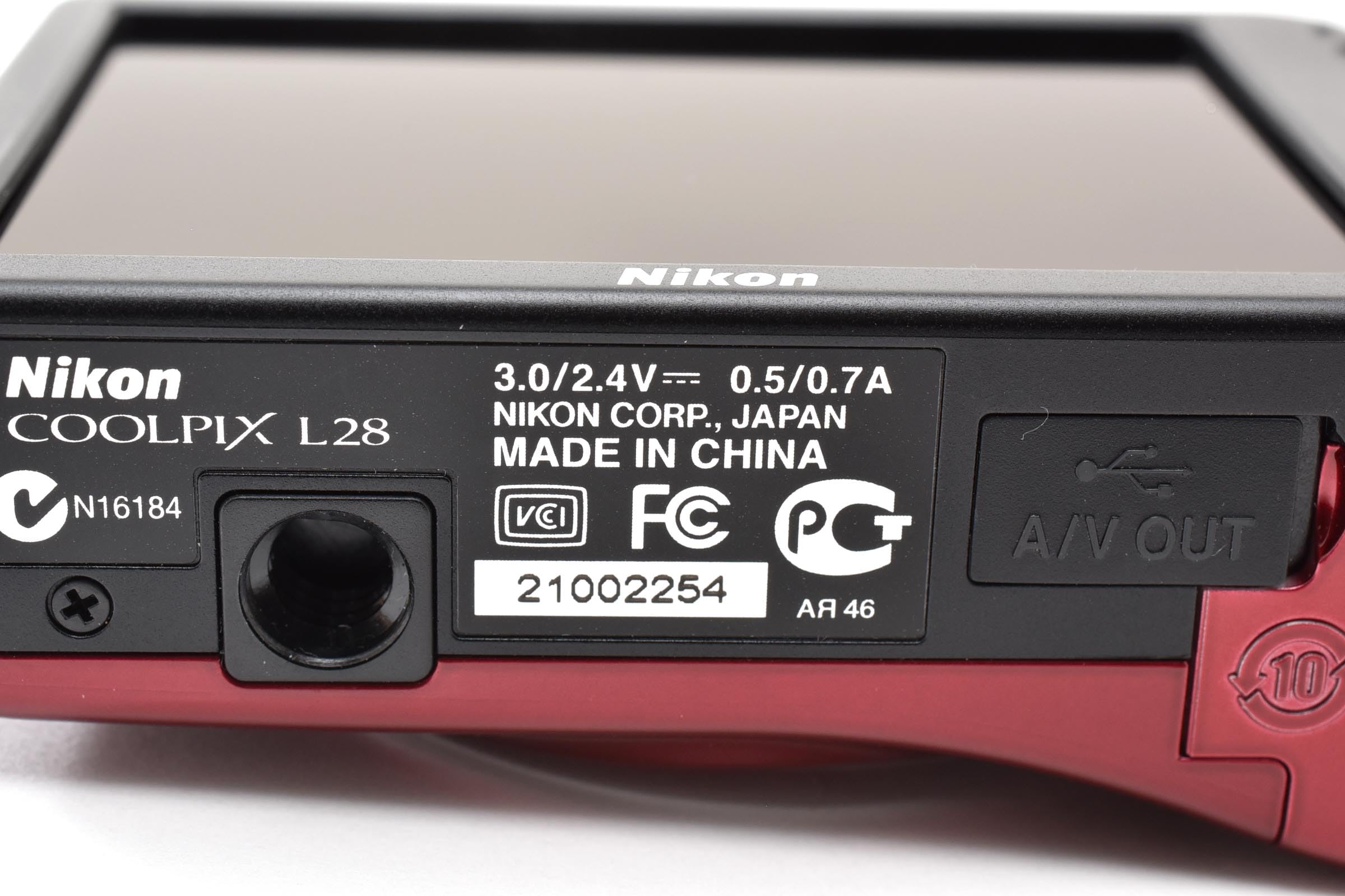 Amazon | Nikon デジタルカメラ COOLPIX L28 有効画素数2005万画素 単3