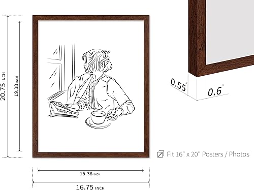 Miniatura 151 de Poster Master Póster de peonías – Estampado de flores retro – Ilustración floral – Ilustración en blanco y negro – Diseño de línea y abstracto –