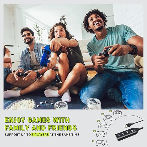 Miniatura 5 de Kinhank Super Console X Pro with 100000+ Games,TV & Game System in 1 Mini Retro Game Consoles for 4K TV HDAV Output,Compatible with 63+ Emulators,2