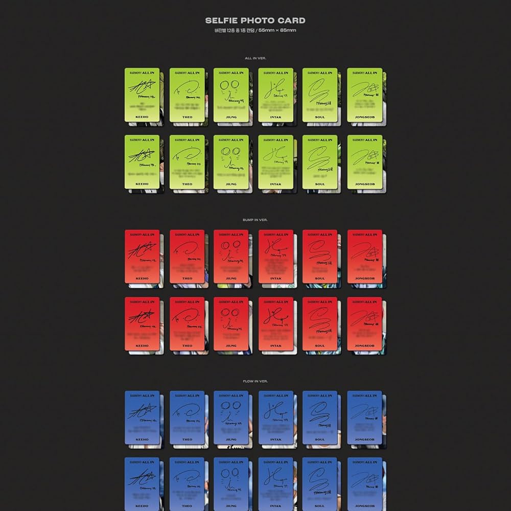 Amazon.com: P1Harmony - 6th Mini Album [HARMONY : ALL IN