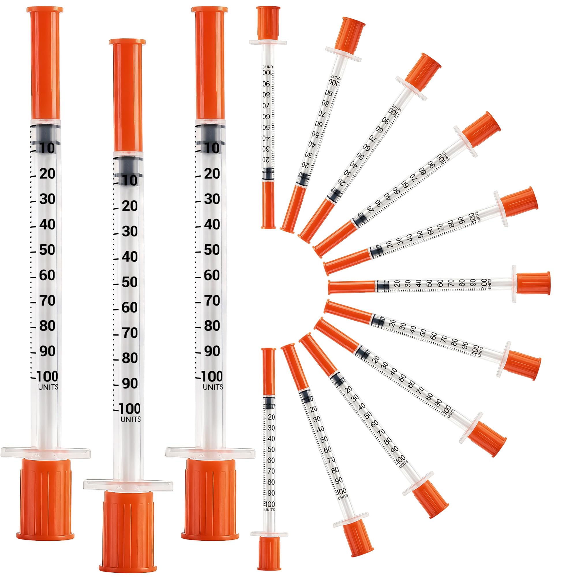 100 sztuk plastikowych tubek 1 ml, 31 g x 6 mm, strzykawka ze skalą do oddzielania płynów, pakowane pojedynczo, tworzywo sztuczne, uniwersalne narzędzia pomiarowe, akcesoria laboratoryjne do
