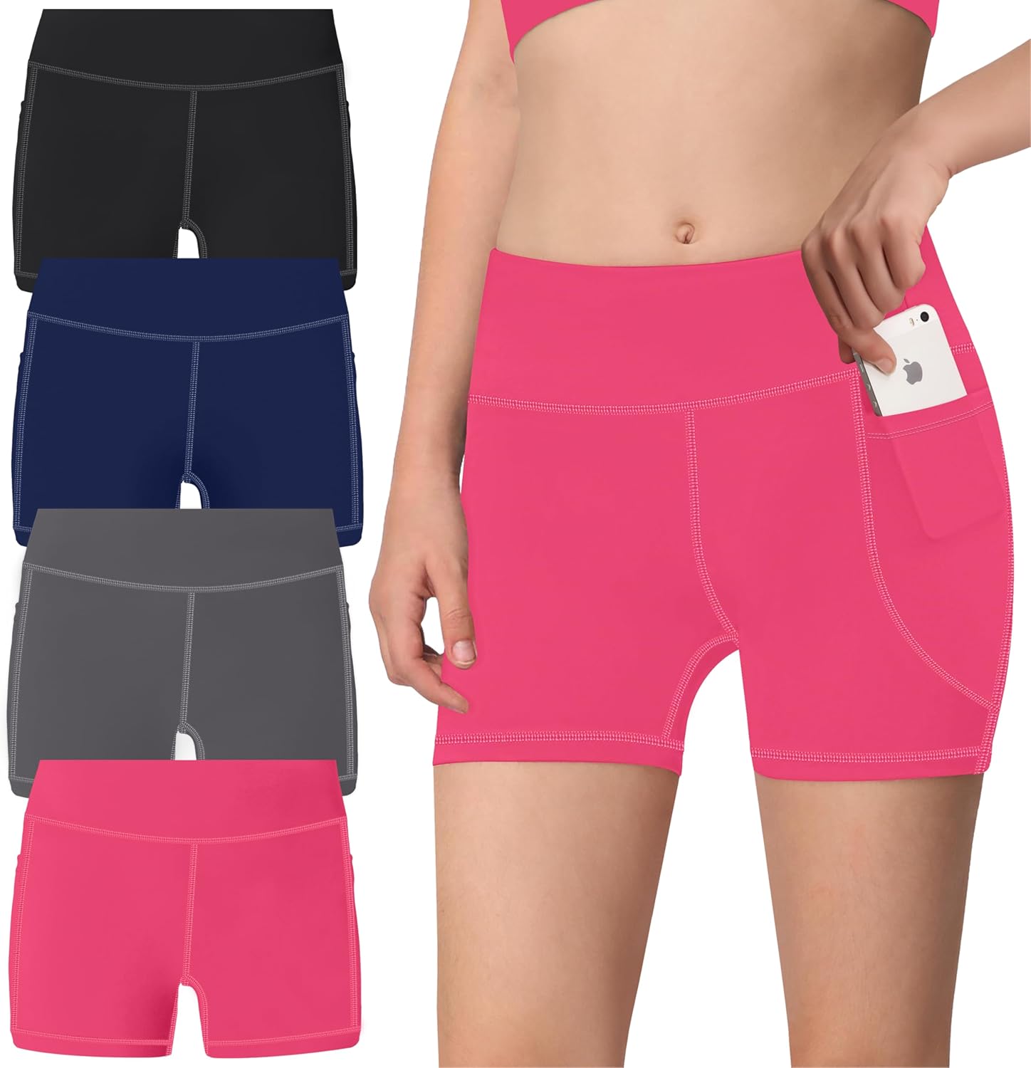 Soffe Girls Authentic Cheer Shorts – High Velocity