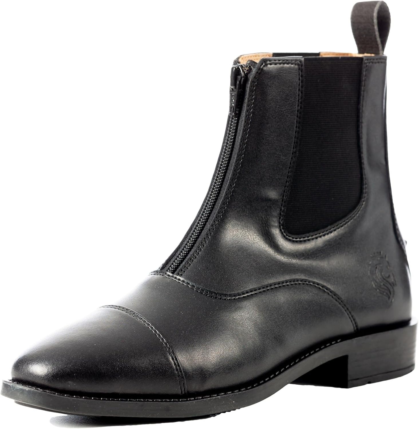 Equinavia Tyra Womens Zip-Up Starter Paddock Boots | Equestrian Horse Riding Synthetic Leather Boots