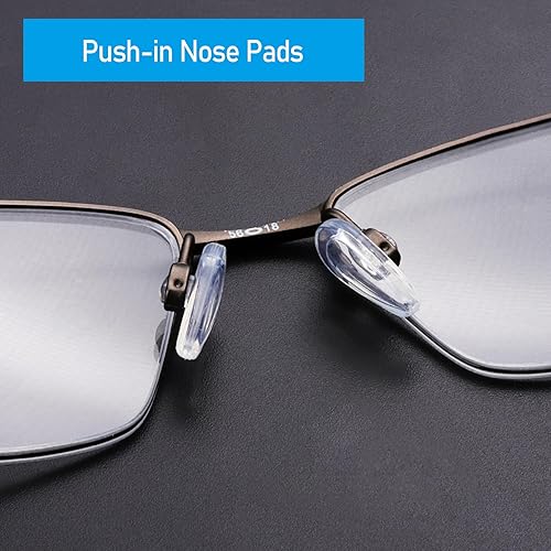 Miniatura 4 de 10 pares de piezas de nariz de goma de silicona de repuesto compatibles con Oakley ContrailLizardLimit SwitchTruss RodBarrelhouse Sunglass