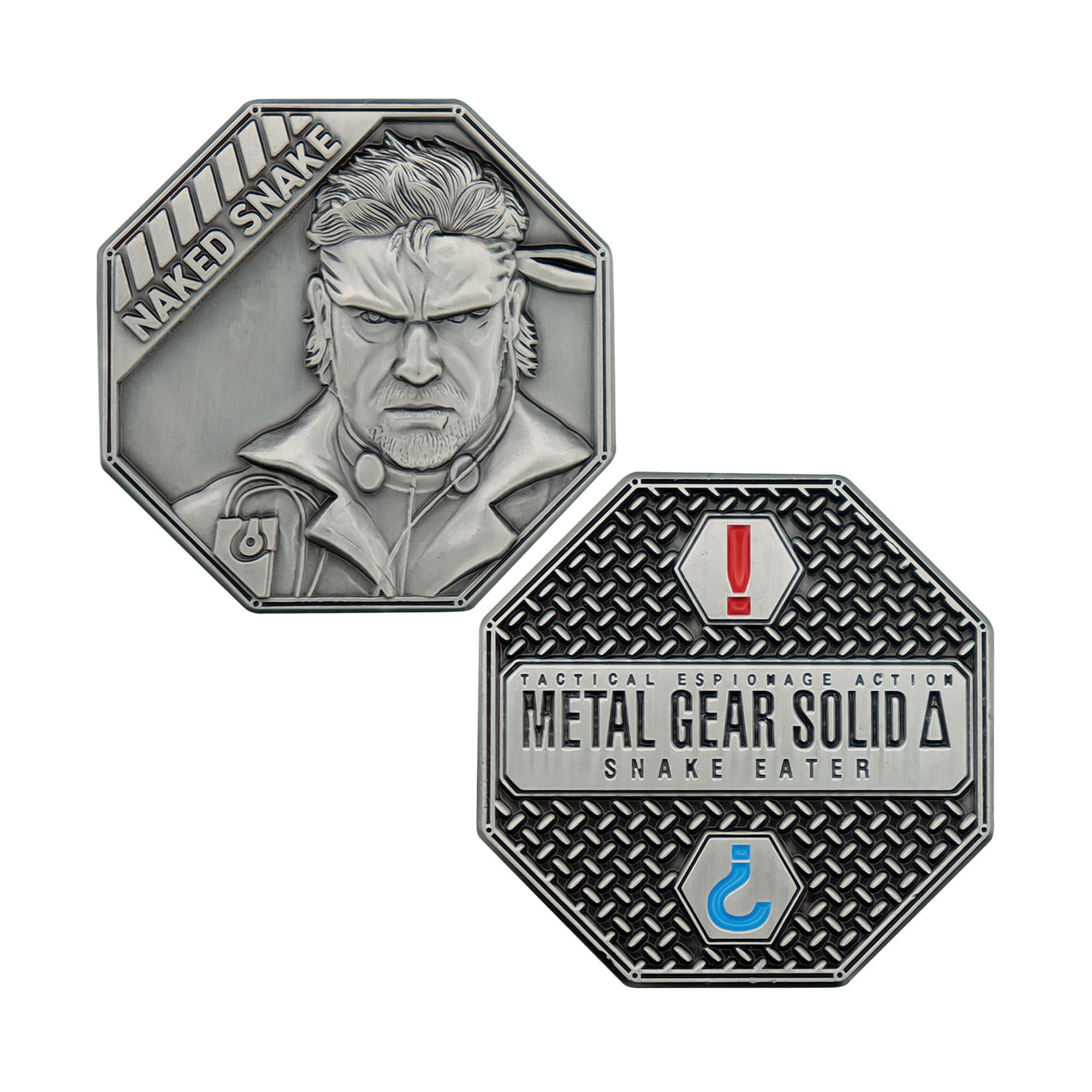 Fanattik Metallic Metal Gear Solid Delta Naked Snake Limited Edition Coin – Numbered 9,995 Worldwide