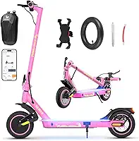 HONEYWHALE S2 MAX Patinete Elétrico Adulto, 500W-32km/h-22km, Velocidade-Juvenil-Dobrável-Scooter-Eletrica-Autonomia, Scooter Elétrica com Suspensão Dianteira, Suporte para Celular, Bolsa