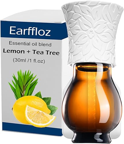 Difusor de aceite esencial enchufable para cocina con aceite (canela de otoño, 1 onza líquida), enchufe de pared natural, ambientador fuerte aroma