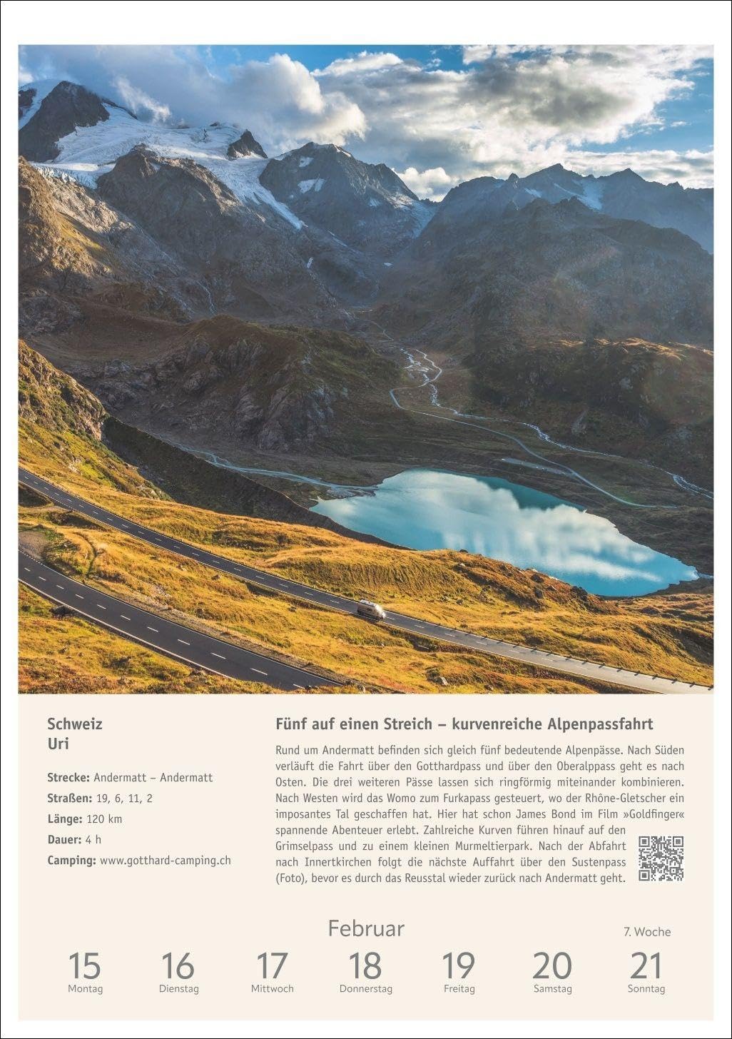 Campinglust Wochen-Kulturkalender 2027 - 53 unvergessliche Touren: Wochenkalender für alle Reise- und Campingfreunde. Fotokalender 2027 mit ... den schönsten Wohnmobiltouren zum Nachfahren