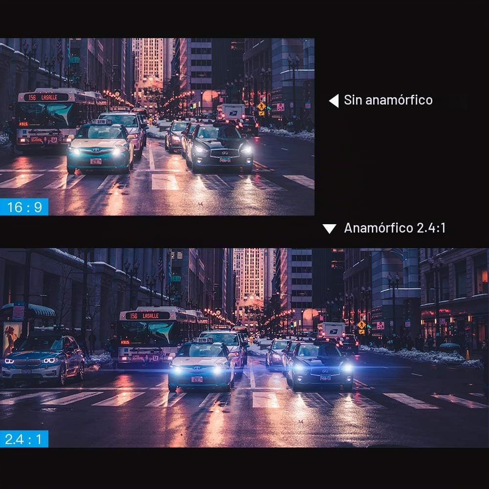 SIRUI 35 mm F1,8 1,33X Objetivo Cine anamórfico APS-C (Montura M4/3) para GH5/GH6/BMPCC
