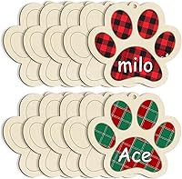 Vista 20 de Adornos de Letras de Madera PAPÁ para Pintar de 7 Pulgadas, Tamaño Grande, Recorte de Papi de Madera para el Día del Padre, DIY en Blanco, Madera