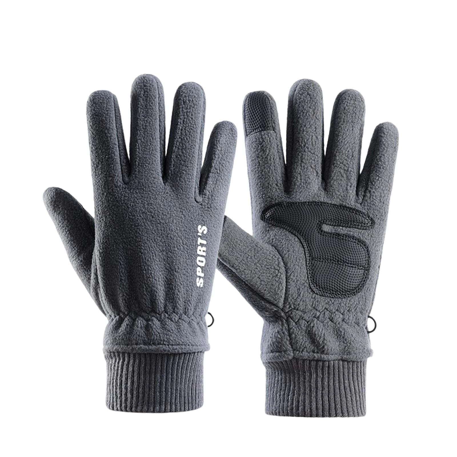 Lightweight Winter Gloves for Men Women Touchscreen Thermal Glove Non-Slip Elastic Cuff Gloves Warm Running Glove