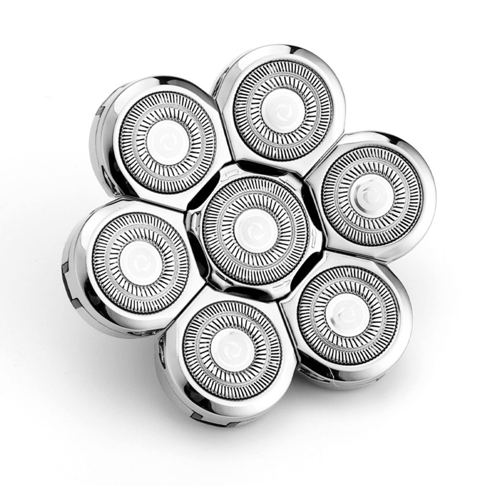 Cabezales de repuesto para afeitadoras eléctricas 6D/7D, cabezales de repuesto para afeitadora eléctrica para afeitadora de cabeza para hombre, accesorios de repuesto