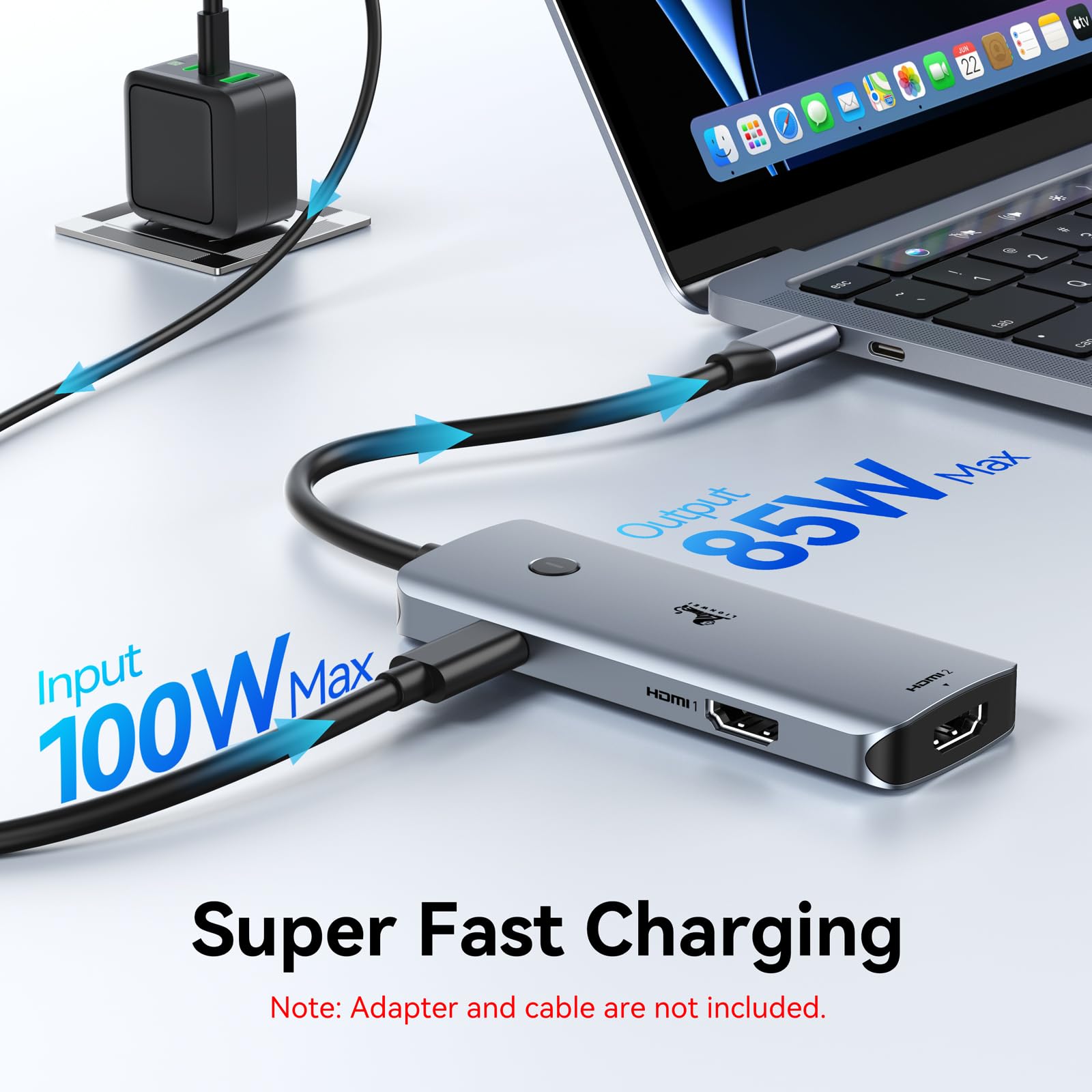 LIONWEI USB C Docking Station Dual Monitor HDMI, Laptop Multiport Adapter — Amazon image 6