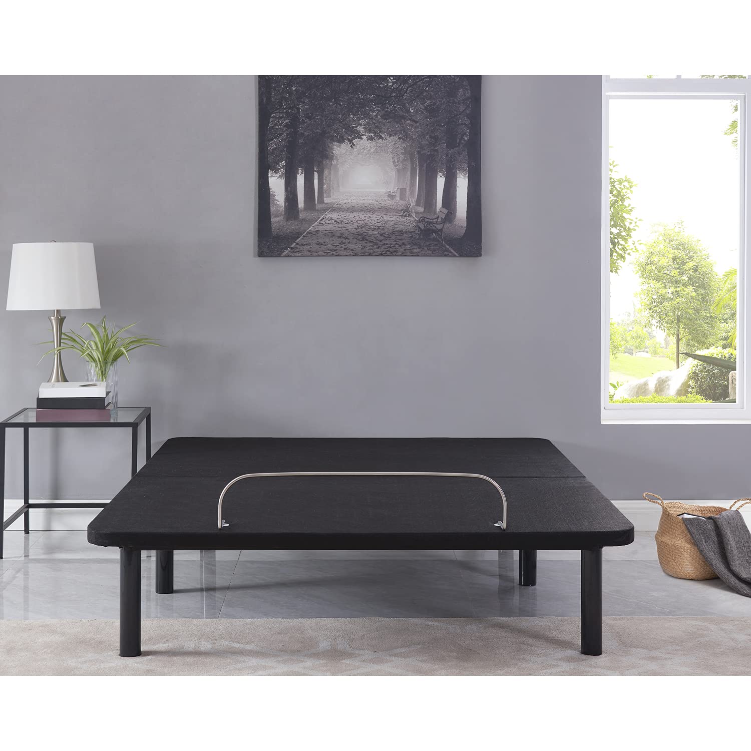 Naomi Home Serenity 15" Height Adjustable Bed Frame Full with