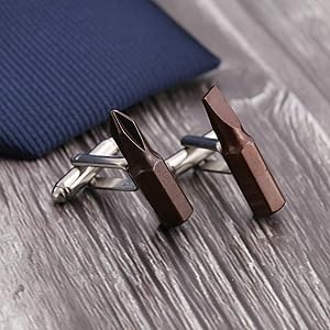 Daesar Gemelos Camisas Gemelos Acero Inoxidable Hombre ...