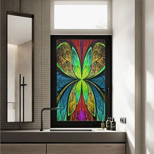 Miniatura 3 de Película de privacidad para ventana de vidrio tintado, película decorativa para ventana, película de privacidad esmerilada para ventana de vidrio,