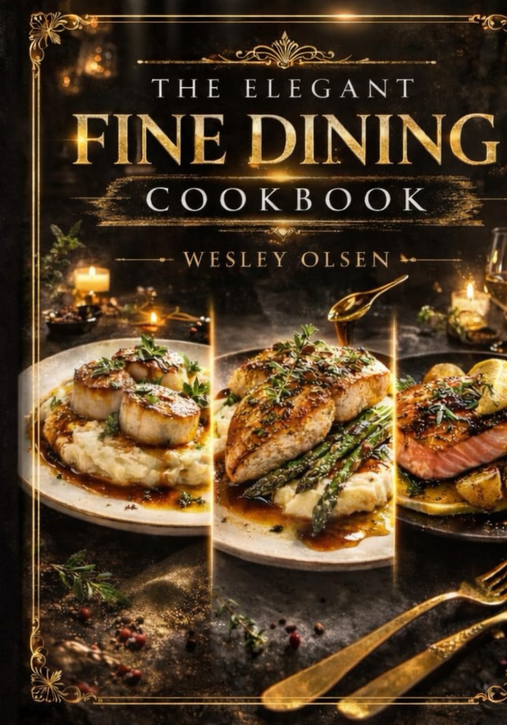 The Elegant Dinner Party Cookbook: Restaurant-Quality Starters, Mains & Desserts for Effortless Fine Dining at Home