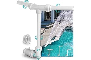 360° Rotating Dual Jet Swimming Pool Aerator Fountain
