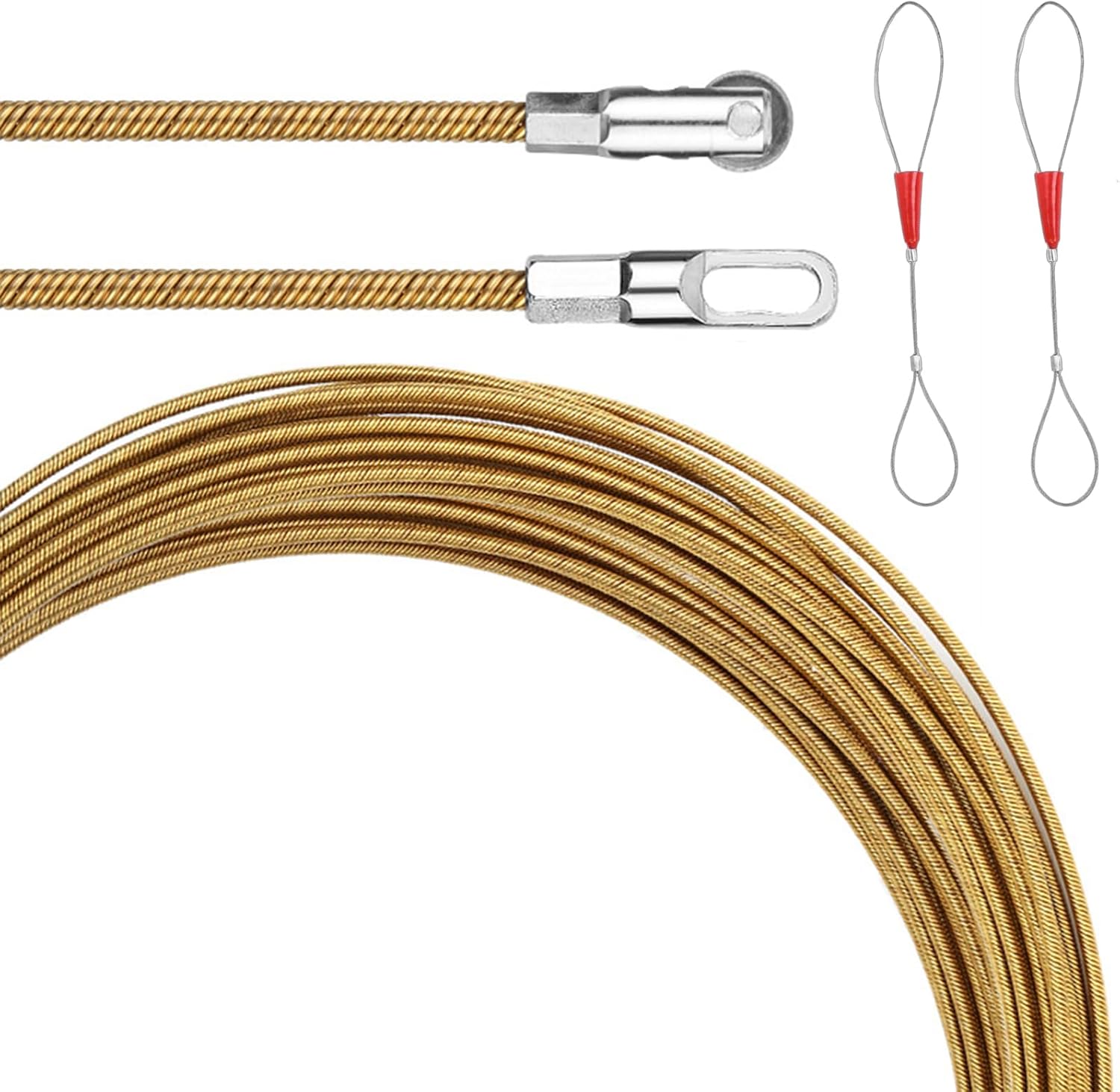 Electrical Wire Threader Electrician Threading Device Cable Wire Puller Tool Fish Tape Fastener Electrician Hand Tools