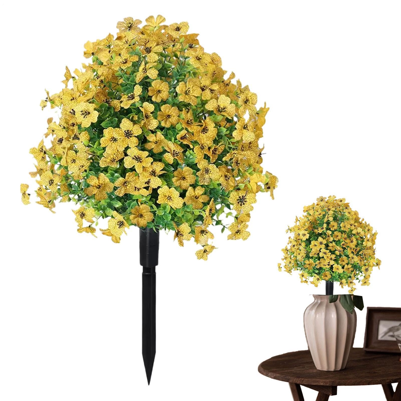 Fleurs artificielles pour extérieur et cour : sublimez votre porche au printemps