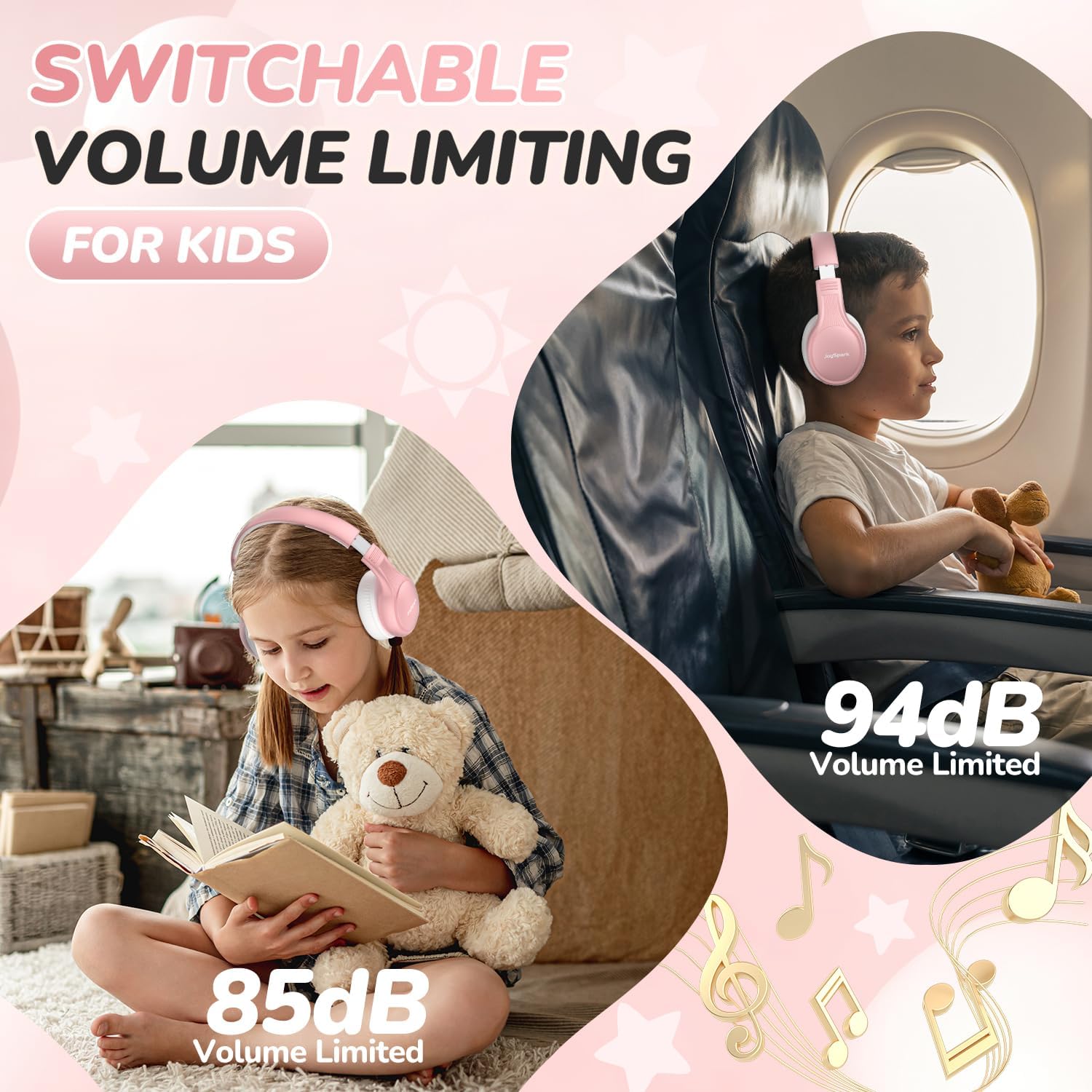 Unlock Hours of Fun: Review of Kids Bluetooth Headphones with 60-Hour Playtime