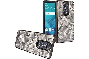 Z-GEN Crystal Pearl Flake Hybrid Phone Case - The Sturdy Protector for...