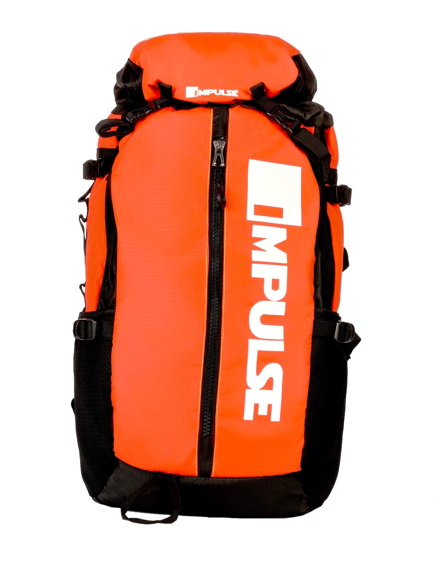 impulse 65 ltrs blue trekking backpack