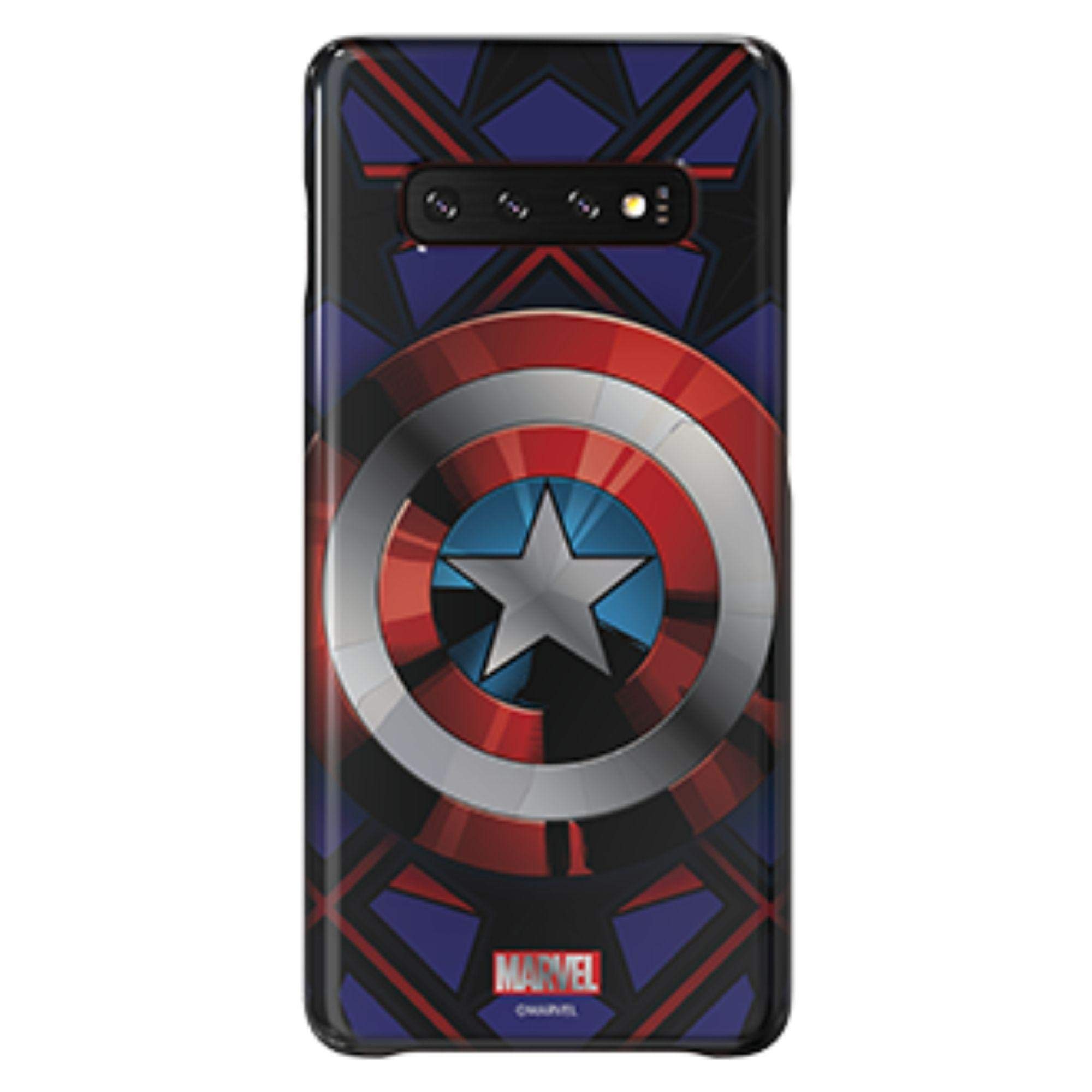 Samsung Original Marvel Smart Cover - Official Marvel Phone Case for Samsung Galaxy S10+ - Captain America