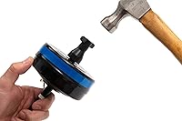 Vista 6 de Howard Pet Productos retráctil para atar perro en el suelo., M, Negro